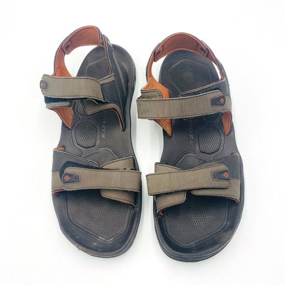 Columbia Tan TechSun H2O BM324-255 Sandals Adjustable Men\'s Size 13, BM4324-255
